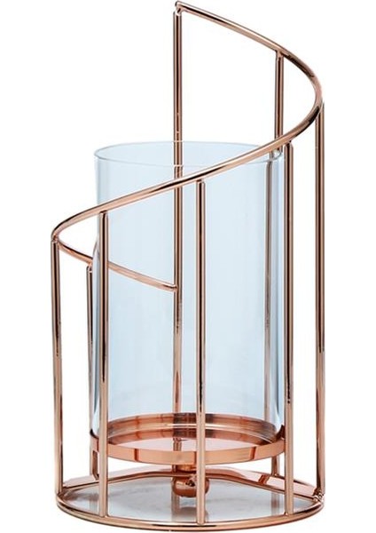 Bronz Mumluk 11*11*20 cm