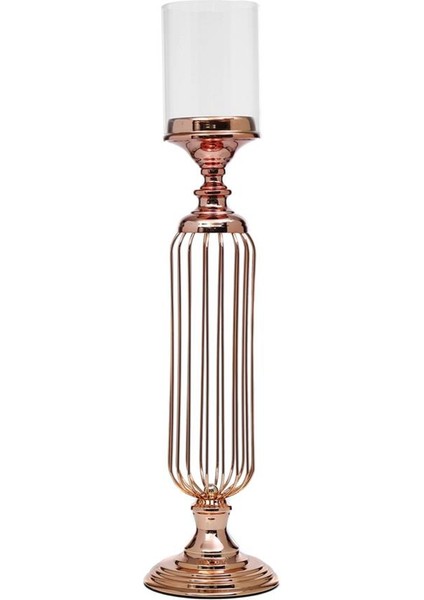 Bronz Şamdan 14*14*58 cm AK.JE0061