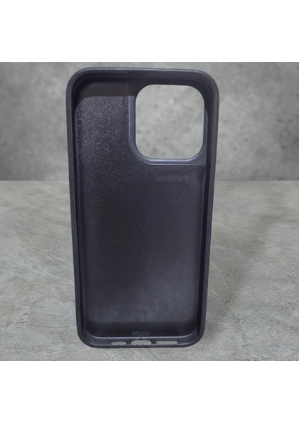iPhone 15 Pro Max Siyah Suni Deri Kartlıklı Premium Kılıf indirimleri