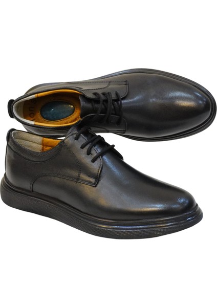 Hakiki Iç Dış Deri Erkek Ayakkabı Bağcıklı Topuk Jelli Ortopedik Tabanlı poli taban fırsatları