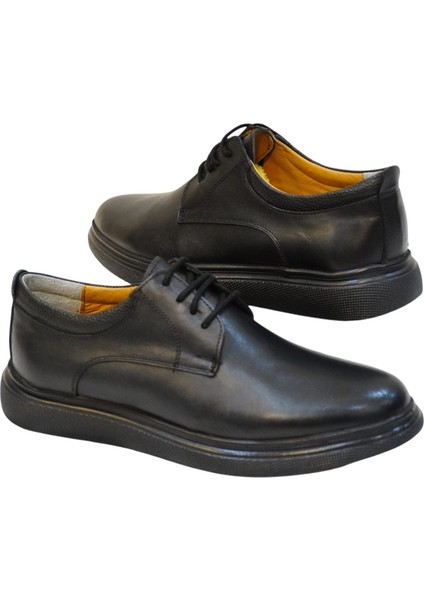 Hakiki Iç Dış Deri Erkek Ayakkabı Bağcıklı Topuk Jelli Ortopedik Tabanlı poli taban indirimleri