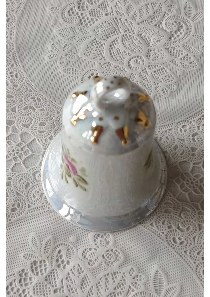 Nurantik Antika Porselen Çan Çiçekli 5x8 cm modelleri