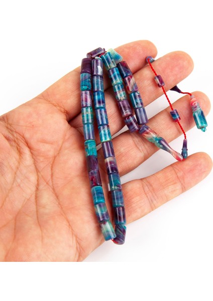 Kadim Katalin -Eski Sehpa Obje Kesme Kesim 5.5x8.5mm Tesbih -Ibrahim Yeşilnacar Usta Işi fırsatları