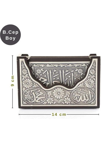 Gümüş V Tipi Kur'an (B.cep Boy)