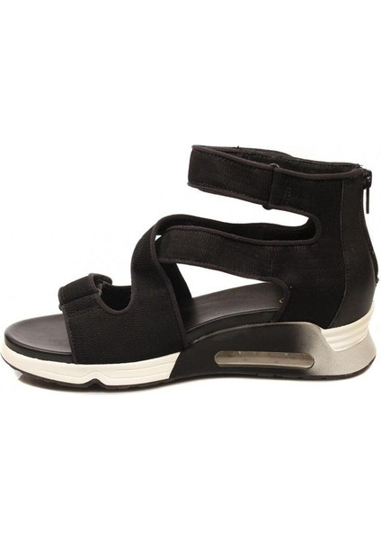 Krush Bordo Siyah ve Mavi Üstü Tiftik Kumaşlı Kadın Sneaker