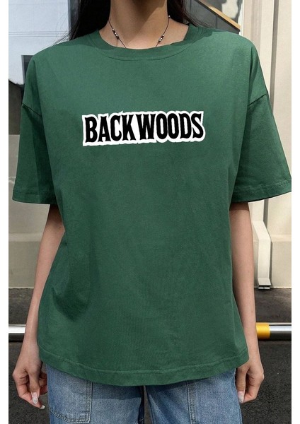 Only Trendwear Unisex Backwoods Baskılı T-Shirt