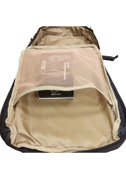 Siyah 45 Litre Kamp ve Outdoor Sırt Çantası, Siyah Taktik Çanta