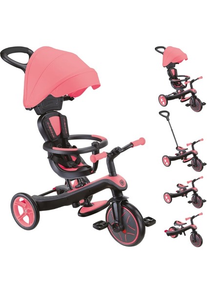 Explorer 4in1 Trike Bisiklet - Pembe