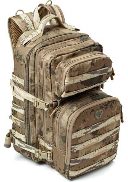 Ottoman 33 Litre Çöl Kamuflaj Taktik Çanta