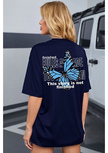 Only Trendwear Unisex Kelebek Sırt Baskılı T-Shirt fiyatları