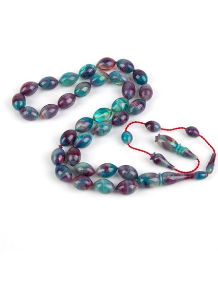 Kadim Katalin -Eski Sehpa Obje Beyzi Kesim 7.5X11.5MM Tesbih -Ibrahim Yeşilnacar Usta Işi modelleri