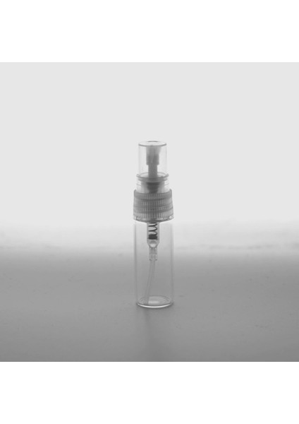 50 Adet Boş Cam Parfüm Numune Şişe, 3 Ml, Vidalı, Şeffaf, Kapaklı