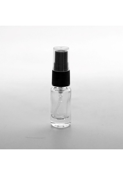 50 Adet Boş Cam Parfüm Numune Şişe, 3 Ml, Vidalı, Şeffaf, Plastik Kapaklı