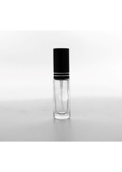 50 Adet Boş Cam Parfüm Numune Şişe, 5 Ml, Vidalı, Şeffaf, Metal Kapaklı