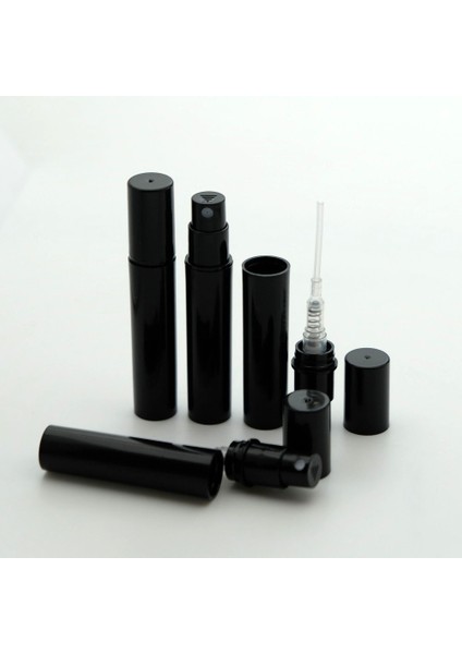 50 Adet Boş Plastik Parfüm Numune Ambalajı, 3 Ml, Geçmeli, Şeffaf