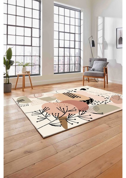 Dijital Baskılı Modern Yıkanabilir Kaymaz Yolluk Mutfak Salon Koridor Halısı, Modern-154-Renkli, fırsatları