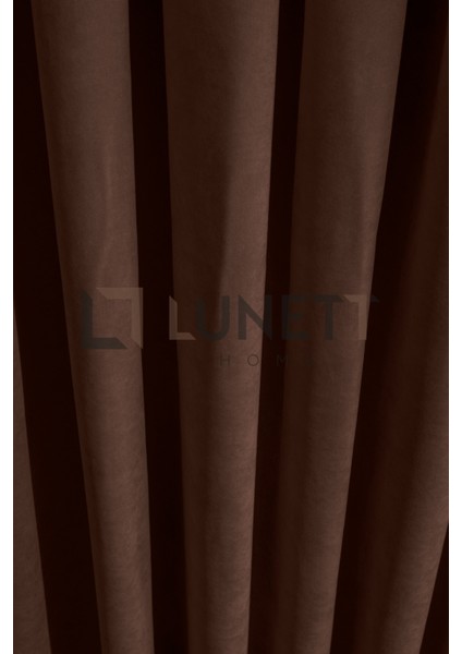 Kullanıma Kahverengi Sık Pile 1x3 Dikim Fon Perde Tek Kanat 9249 fırsatları