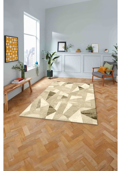 Baskılı Modern Mermer Motifli Yıkanabilir Kaymaz Yolluk Mutfak Salon Halısı, MODERN-170-BEJ, fiyatları