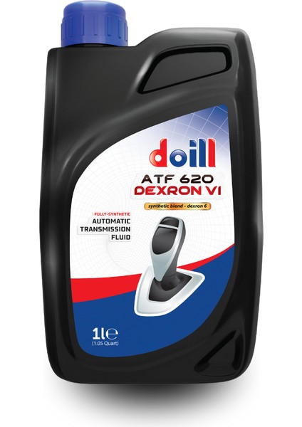 ATF 620 DEXRON VI-6 1 Litre Tam Sentetik Otomatik Şanzıman Yağı (Üretim Yılı: 2025)