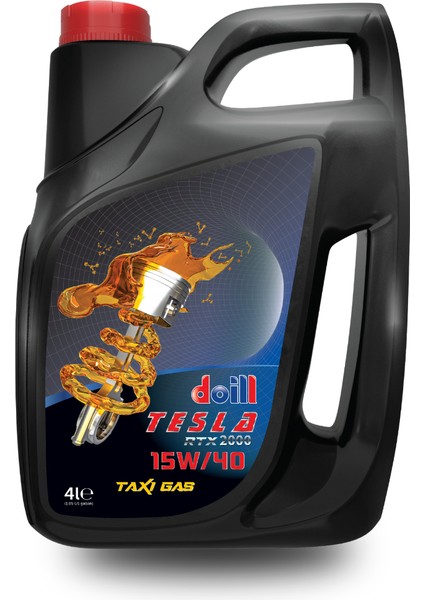 Tesla 15W-40 API SL/CF ACEA A3/B4 4 Litre Yarı Sentetik Motor Yağı (Üretim Yılı: 2024)