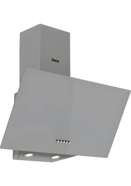QBL62CPR - SS208CPR -D088 60 cm Gri Cam Turbolu Ankastre Set