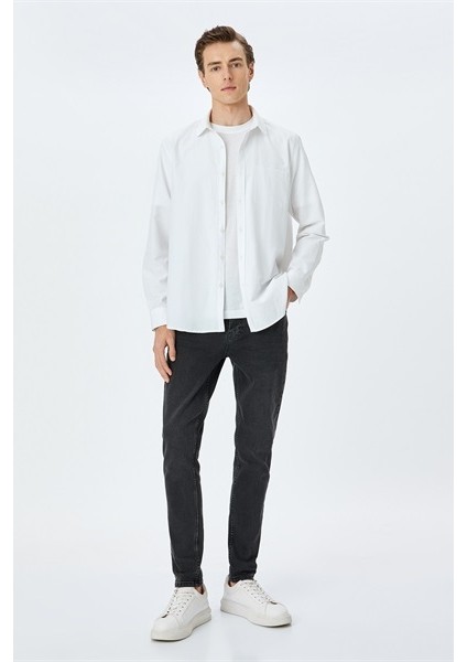 Mıcheal Skinny Antrasit Erkek Jean Pantolon 5SAM40054ID fiyatları