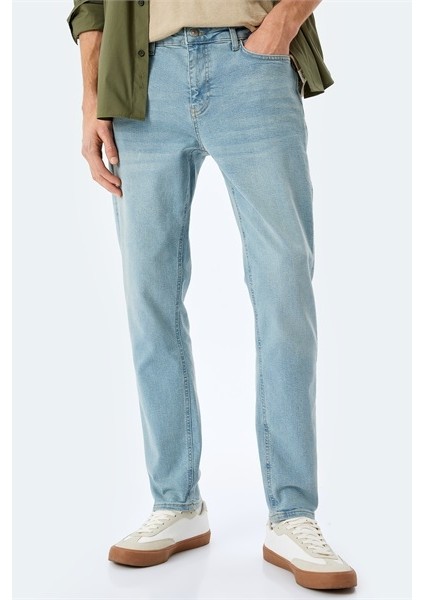 Mıcheal Skinny Açık Indigo Erkek Jean Pantolon 5SAM40047ID