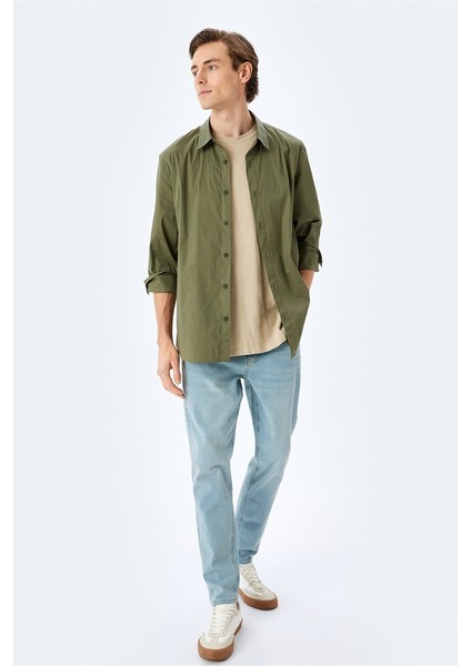 Mıcheal Skinny Açık Indigo Erkek Jean Pantolon 5SAM40047ID fırsatları