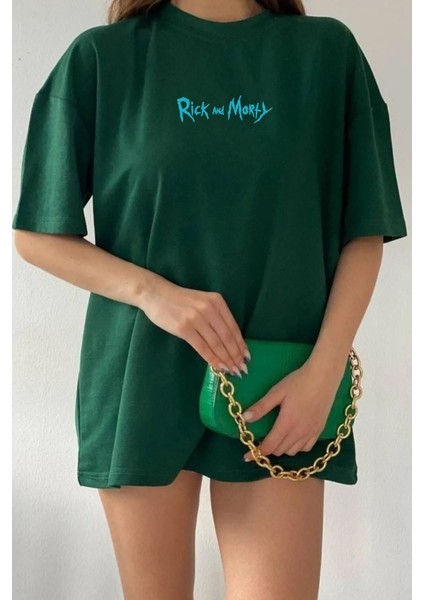 Only Trendwear Unisex Rick And Morty Baskılı T-Shirt