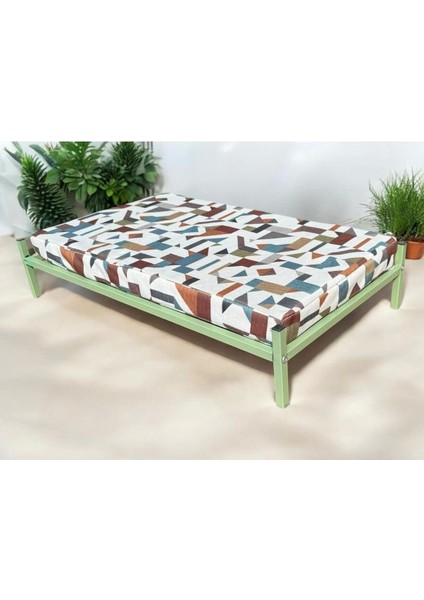 Kedi - Köpek Yatağı İronbed Model 40x70 cm Şık Tasarım Rahat ve Yıkanabilir Minder Yatak Dahil