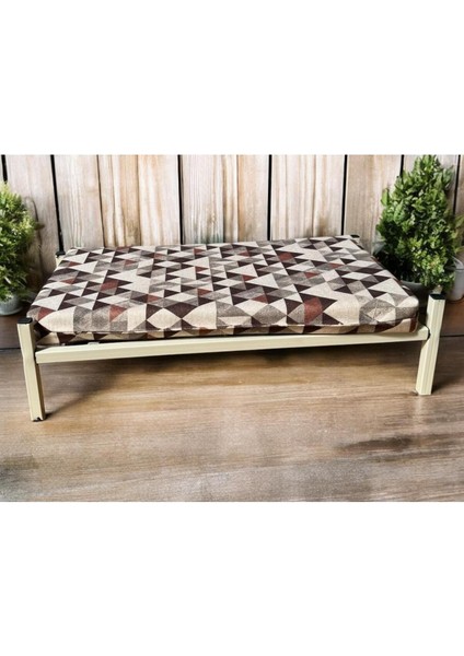 Kedi - Köpek Yatağı İronbed Model 30x50 cm Şık Tasarım Rahat ve Yıkanabilir Minder Yatak Dahil