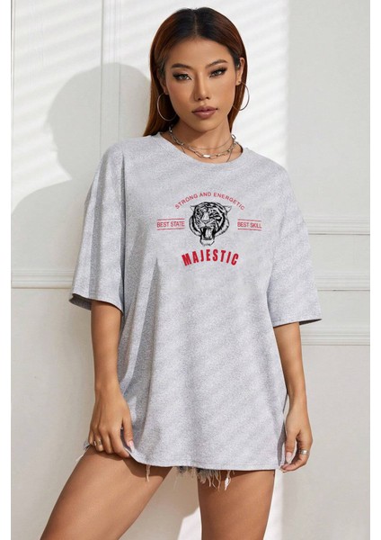 Only Trendwear Unisex Majestic Baskılı T-Shirt