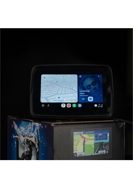 Ride Play Basic Motosiklet Carplay ve Navigasyon Cihazı