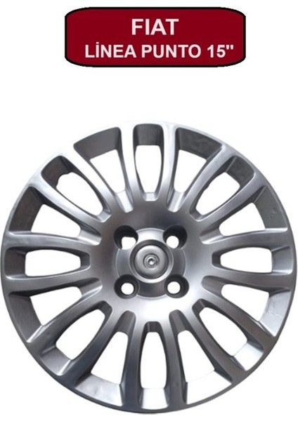 Jant Kapak 15'' Inç 4 Bijon Takım (4 Adet) Fıat Linea Punto