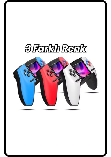 P5 Kırmızı 520 Oyunlu Mini Atari Gameboy Oyun Konsolu Atari Nintendo Gaming Kablosuz Game indirimleri