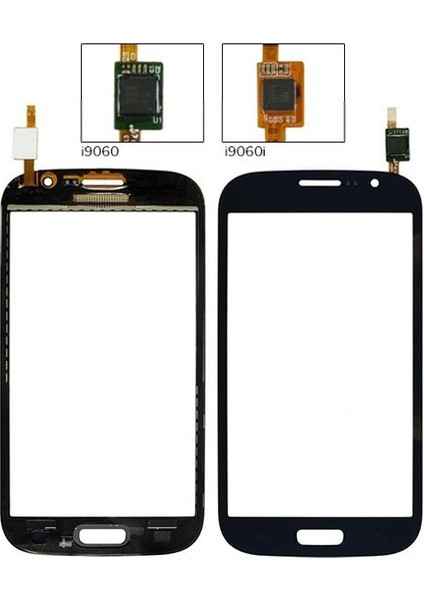 Samsung Galaxy I9060 Grand Neo Uyumlu Dokunmatik Lens + Filmli