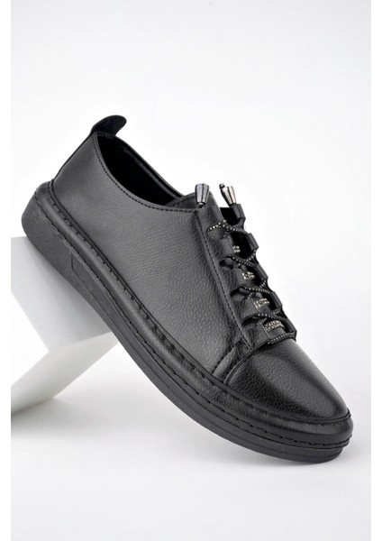 Kadın Spor Ayakkabı Suni Deri Siyah Günlük Kullanım İçin Düz Tabanlı Tasarım fırsatları