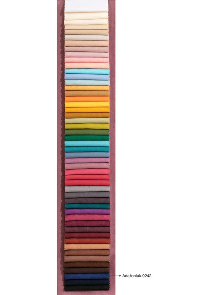 Kullanıma Hazır Parlement Mavisi Renk Pilesiz Ekstraforlu Düz Dikim Fon Perde Tek Kanat 9242 indirimleri