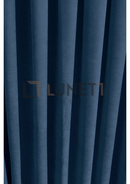 Kullanıma Parlement Mavisi Renk Sık Pile 1x3 Dikim Fon Perde Tek Kanat 9242 modelleri