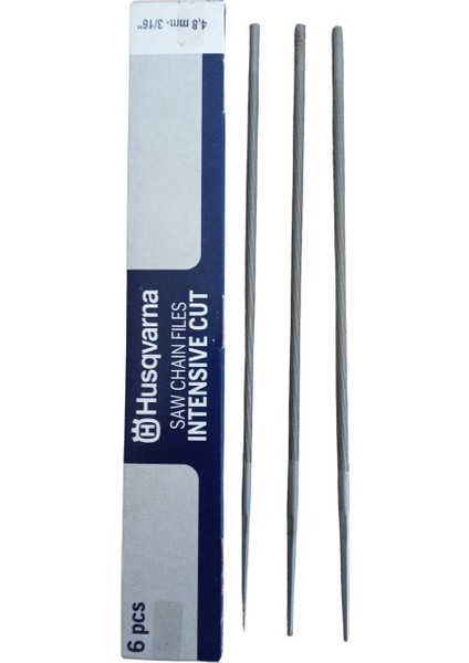 Motorlu Testere Zincir Bileme Eğesi 3/16 4,8 mm