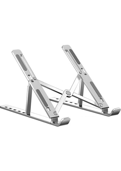 Yeni Nesil Laptop Yükseltici Stand Ayarlanabilir Macbook Notebook Paslanmaz Aleminyum Alışım