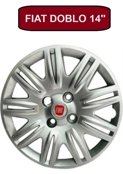 Jant Kapak 14'' Inç Takım (4 Adet) Fıat Doblo