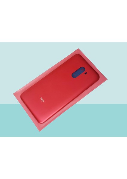 Xiaomi Poco F1 Full Kasa Arka Kapak Batarya Kapağı - Kırmızı