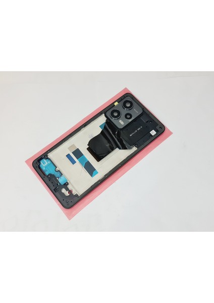 Xiaomi Redmi NOTE 12 PRO -5G- Uyumlu FULL KASA Arka Kapak Batarya Kapağı - SİYAH