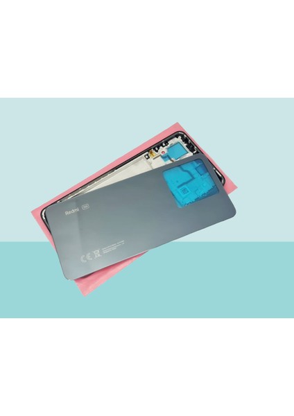 Xiaomi Redmi Note 13 Pro - 5g - Full Kasa Arka Kapak Batarya Kapağı - Siyah