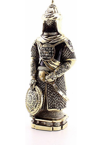 Zırhlı Cevşen Ayetli Asker Gold Biblo 3 Boyutlu Küçük Boy 24 cm fiyatları