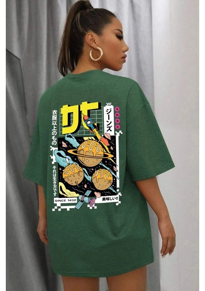 Only Trendwear Unisex Tokoyaki Baskılı T-Shirt