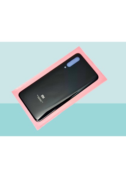 Xiaomi Mi 9 Arka Kapak Batarya Kapağı - Siyah