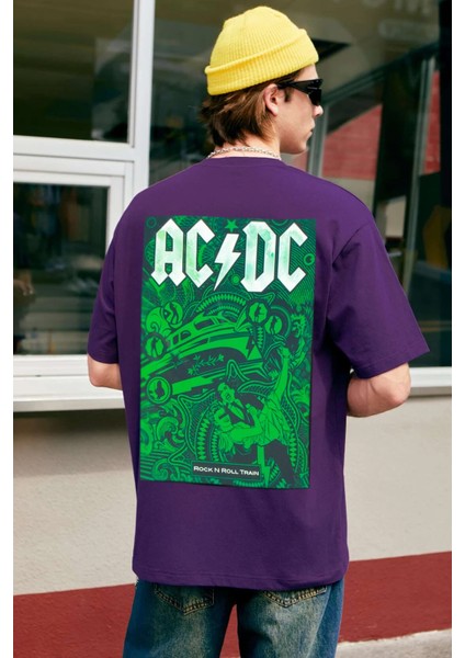 Only Trendwear Unisex Acdc Baskılı T-Shirt