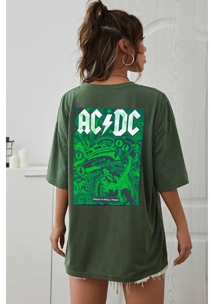 Only Trendwear Unisex Acdc Baskılı T-Shirt